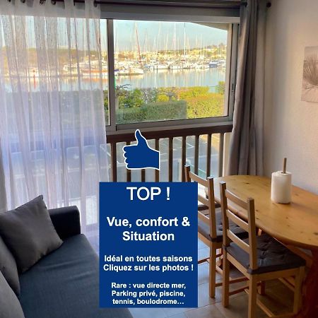 Studio Face A La Mer 4 Couchages - Gratuits Piscine Tennis Et Un Parking Prive Rare Et Tres Utile - Vue Magnifique Sur La Mer - Agreable En Toutes Saisons Ile Des Pecheurs - La Brigantine - Emplacement Et Vue Rares Au Cap D'Agde Eksteriør bilde
