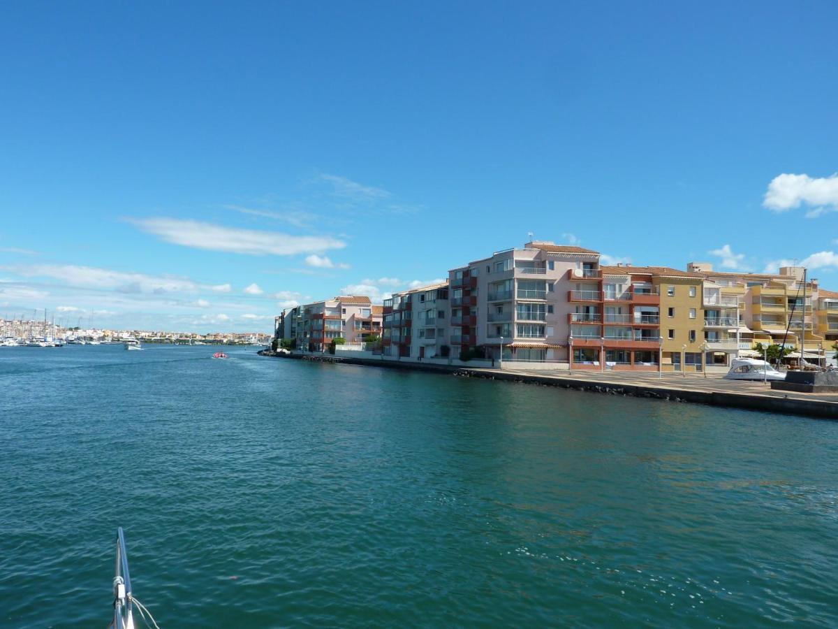 Studio Face A La Mer 4 Couchages - Gratuits Piscine Tennis Et Un Parking Prive Rare Et Tres Utile - Vue Magnifique Sur La Mer - Agreable En Toutes Saisons Ile Des Pecheurs - La Brigantine - Emplacement Et Vue Rares Au Cap D'Agde Eksteriør bilde