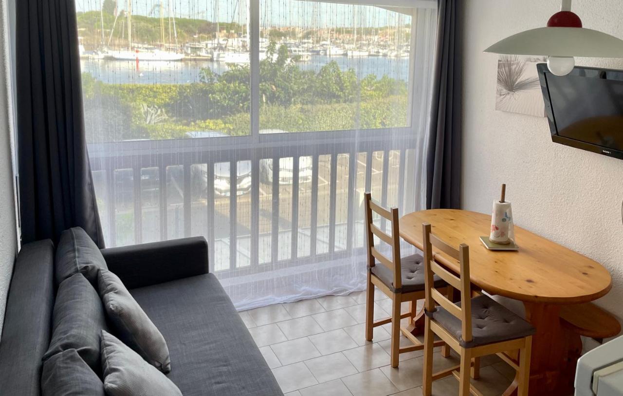 Studio Face A La Mer 4 Couchages - Gratuits Piscine Tennis Et Un Parking Prive Rare Et Tres Utile - Vue Magnifique Sur La Mer - Agreable En Toutes Saisons Ile Des Pecheurs - La Brigantine - Emplacement Et Vue Rares Au Cap D'Agde Eksteriør bilde