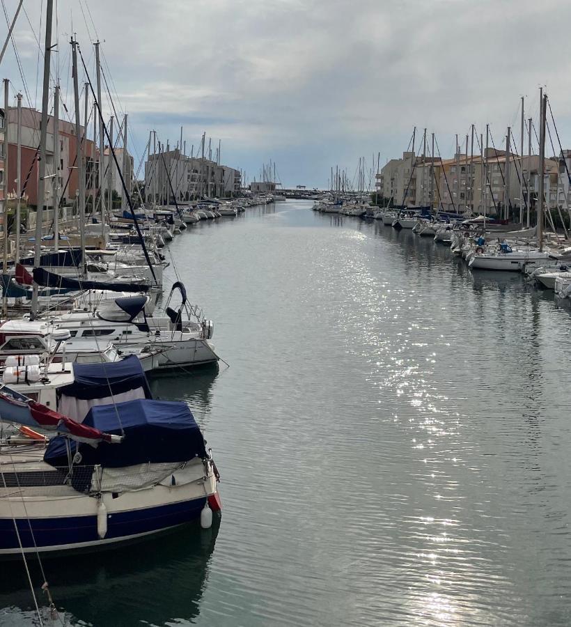Studio Face A La Mer 4 Couchages - Gratuits Piscine Tennis Et Un Parking Prive Rare Et Tres Utile - Vue Magnifique Sur La Mer - Agreable En Toutes Saisons Ile Des Pecheurs - La Brigantine - Emplacement Et Vue Rares Au Cap D'Agde Eksteriør bilde